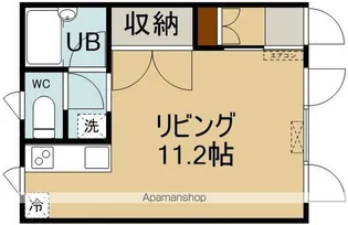 ノースウエストⅡ【1階】の間取り